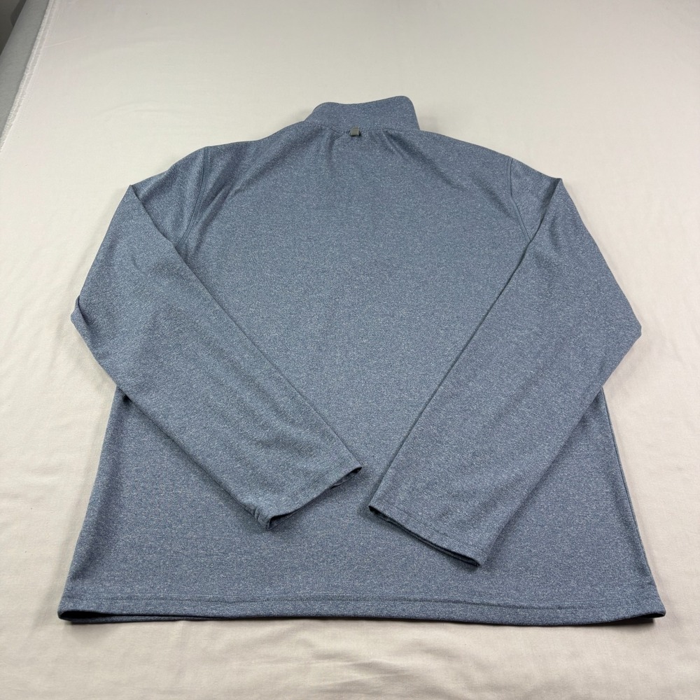 Polo Ralph Lauren Sweatshirt Men Medium Blue Sport 1/4 Zip Golf Pullover Stretch - Picture 11 of 12